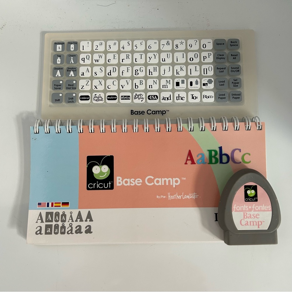 Cricut BASE CAMP Font